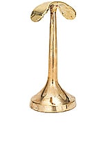 Anastasio Home Headphone Perch in Brass, view 2, click to view large image.