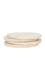 Anastasio Home Set Of Four Oversized Coasters in Havasu, view 1, click to view large image.