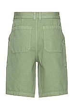 A.P.C. Short Parker in Light Khaki, view 2, click to view large image.