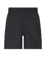 A.P.C. De Bain Bobby Shorts in Black, view 1, click to view large image.
