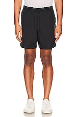 A.P.C. De Bain Bobby Shorts in Black, view 4, click to view large image.