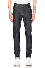 A.P.C. Petit New Standard Straight Leg Jean in Indigo, view 1, click to view large image.