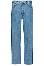 A.P.C. Jean Relaxed in Light Blue, view 1, click to view large image.