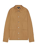 A.P.C. Veste Valentin in Camel, view 1, click to view large image.