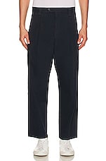 A.P.C. Renato Pantalon In Dark Navy in Dark Navy, view 3, click to view large image.