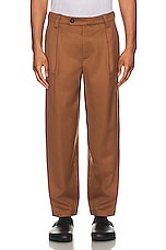 A.P.C. Renato Pant in Icy Brown, view 3, click to view large image.