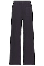 A.P.C. Pantalon Vincent in Navy, view 2, click to view large image.