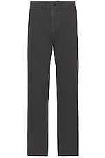 A.P.C. Pantalon Chuck in Anthracite, view 1, click to view large image.