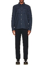 A.P.C. Joe Shirt in Dark Navy, view 4, click to view large image.