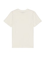 A.P.C. T-shirt New Raymond in Chalk, view 2, click to view large image.