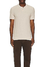 A.P.C. Polo Jay in Beige, view 4, click to view large image.