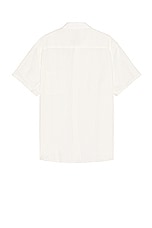 A.P.C. Chemisette Bellini Logo in Off White, view 2, click to view large image.
