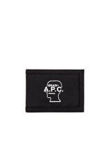 A.P.C. Porte Cartes Brain Dead Wallet in Noir | FWRD