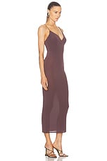 Alex Perry Bikini Dress in Chocolate, view 2, click to view large image.