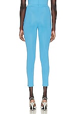 Alex Perry Leighton Legging in Blue, view 3, click to view large image.