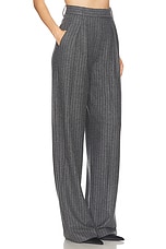 Alex Perry Tailored Trouser in Grey, view 2, click to view large image.