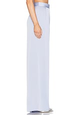 Alex Perry Double Pleat Trouser in Frost, view 3, click to view large image.
