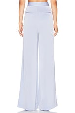 Alex Perry Double Pleat Trouser in Frost, view 4, click to view large image.
