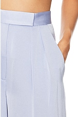 Alex Perry Double Pleat Trouser in Frost, view 6, click to view large image.