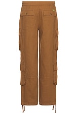 After Pray Washed Quatro Cargo Pants in Mocha, view 2, click to view large image.