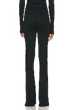 AREA Star Stud Flare Pant in Black, view 3, click to view large image.