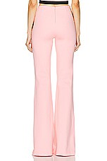 AREA Colorblock Flower Pant in Multi Pink, view 3, click to view large image.