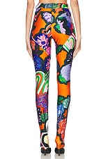 AREA Heart Legging in Multi, view 4, click to view large image.