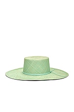 Artesano Maceio Hat in Mist & Mist Rubber Cord, view 1, click to view large image.