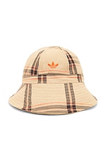 adidas by Wales Bonner Hat in Beige, view 2, click to view large image.