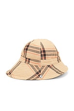 adidas by Wales Bonner Hat in Beige, view 3, click to view large image.