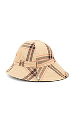 adidas by Wales Bonner Hat in Beige, view 4, click to view large image.