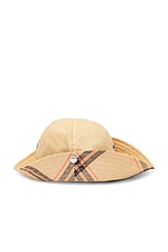 adidas by Wales Bonner Hat in Beige, view 8, click to view large image.