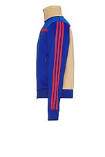 adidas by Wales Bonner Jersey Track Sweater in Team Royal Blue, view 3, click to view large image.