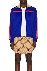 adidas by Wales Bonner Jersey Track Sweater in Team Royal Blue, view 5, click to view large image.