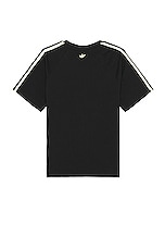adidas by Wales Bonner T-shirt in Black, view 2, click to view large image.