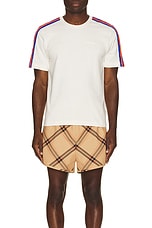 adidas by Wales Bonner Set in Tee in Chalk White, view 4, click to view large image.