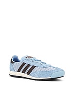 adidas by Wales Bonner SL76 Sneaker in Blue, view 2, click to view large image.