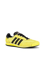 adidas by Wales Bonner SL76 Sneaker in Yellow, view 2, click to view large image.