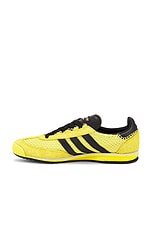 adidas by Wales Bonner SL76 Sneaker in Yellow, view 5, click to view large image.