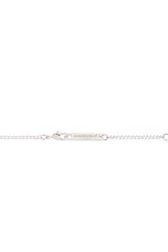 Ambush Varsity Shield Charm Necklace in Silver, view 3, click to view large image.