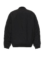 Ambush Patch Bomber in Black, view 2, click to view large image.