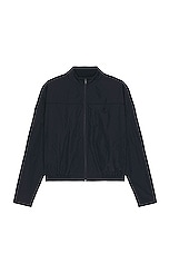 Ambush Nylon Track Jacket in Navy, view 1, click to view large image.
