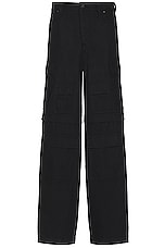 Ambush New Cargo Pants Tap Shoe in Black, view 1, click to view large image.