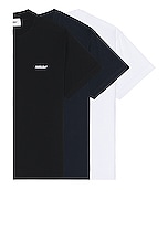 Ambush 3 Pack T-shirt in Multicolor, view 1, click to view large image.
