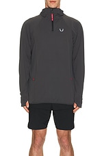 ASRV Thermal Training Hoodie in Space Grey, view 3, click to view large image.