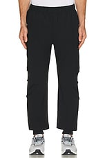 ASRV Tetra Lite Standard Zip Jogger in Black, view 4, click to view large image.