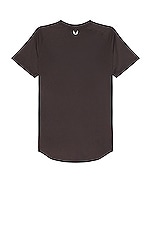 ASRV 0660. Nano Mesh Established Tee in Dark Earth, view 2, click to view large image.
