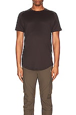 ASRV 0660. Nano Mesh Established Tee in Dark Earth, view 4, click to view large image.