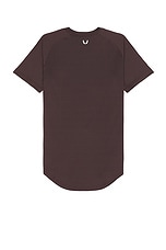 ASRV Nano Mesh Established Tee in Faded Plum, view 2, click to view large image.