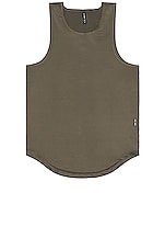 ASRV Nano Mesh Tank Top in Deep Taupe, view 1, click to view large image.